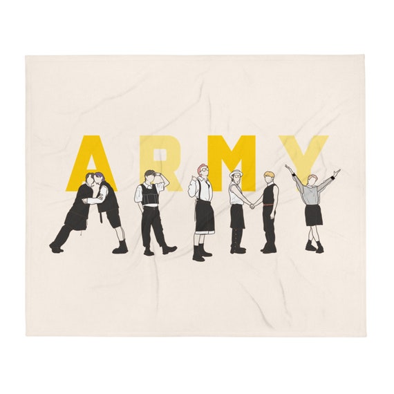 Bts Army Throw Blanket Kpop Merch Home Ireland - Bts Home Decor Bts Army Throw Blanket Kpop Merch Home Ireland - Bts Home Decor