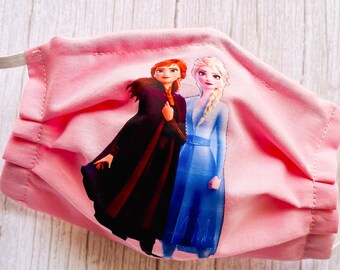 Inspired Anna & Elsa - Custom Mask