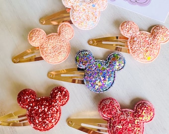 Mickey Hair Clips