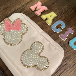 Mickey Minnie Pearl Patches