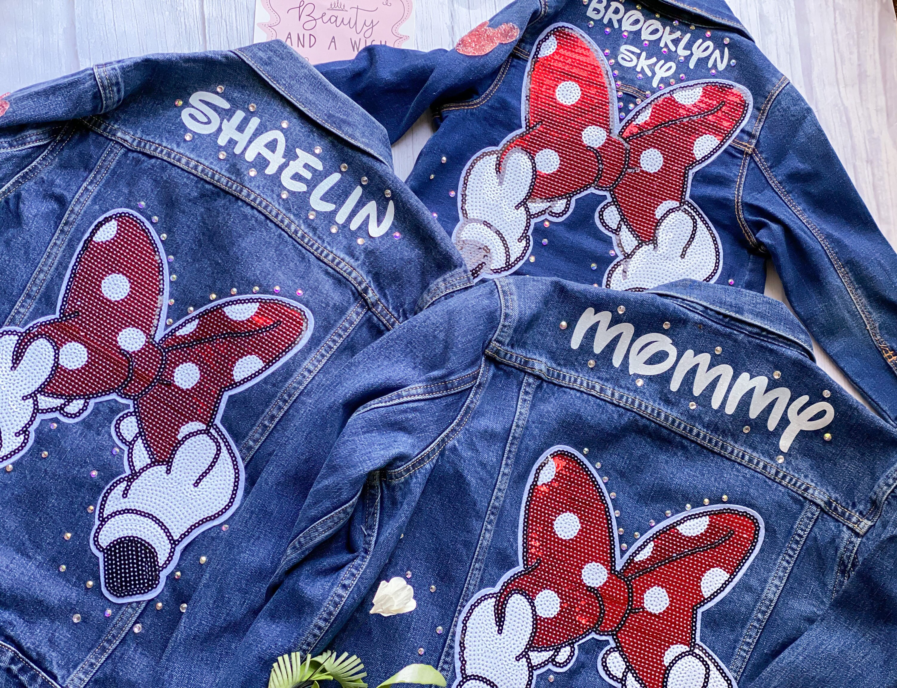 Minnie mouse hotsell club jean jacket