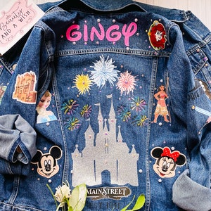 Main Street USA Inspired Denim Jacket