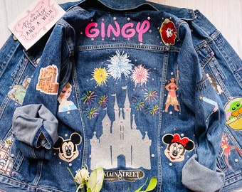 Main Street USA Inspired Denim Jacket