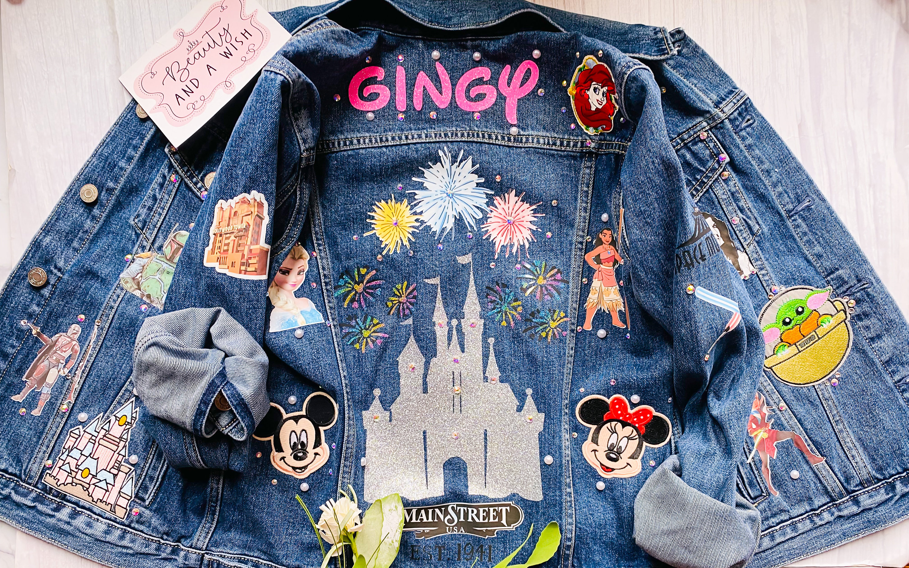 disneyland jean jacket