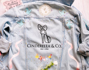 Cinderella Inspired Denim Jean Jacket