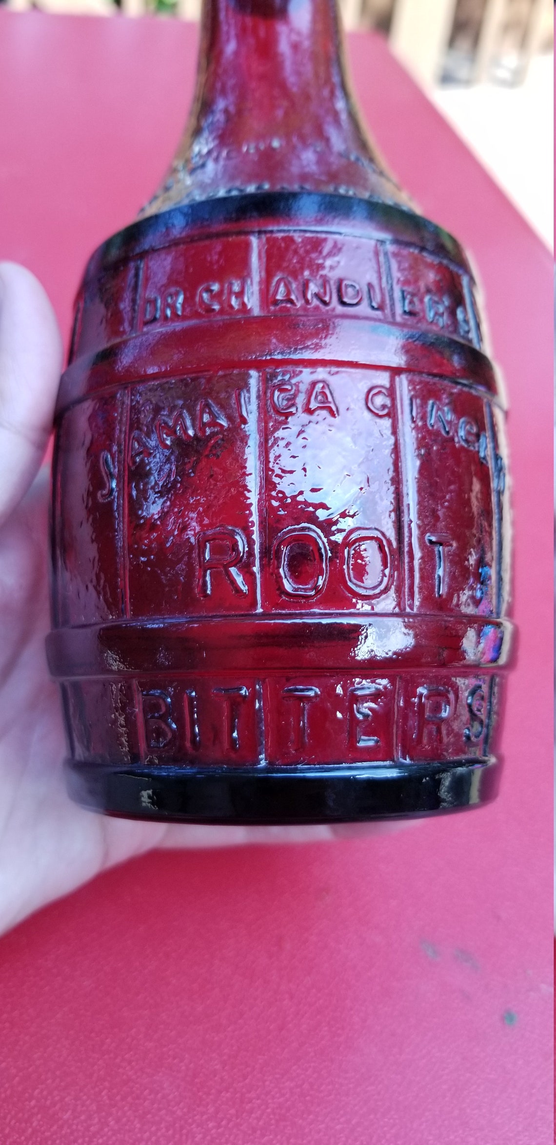 Vintage Wheaton Dr Chandler's Jamaica Ginger Root Bitters Etsy