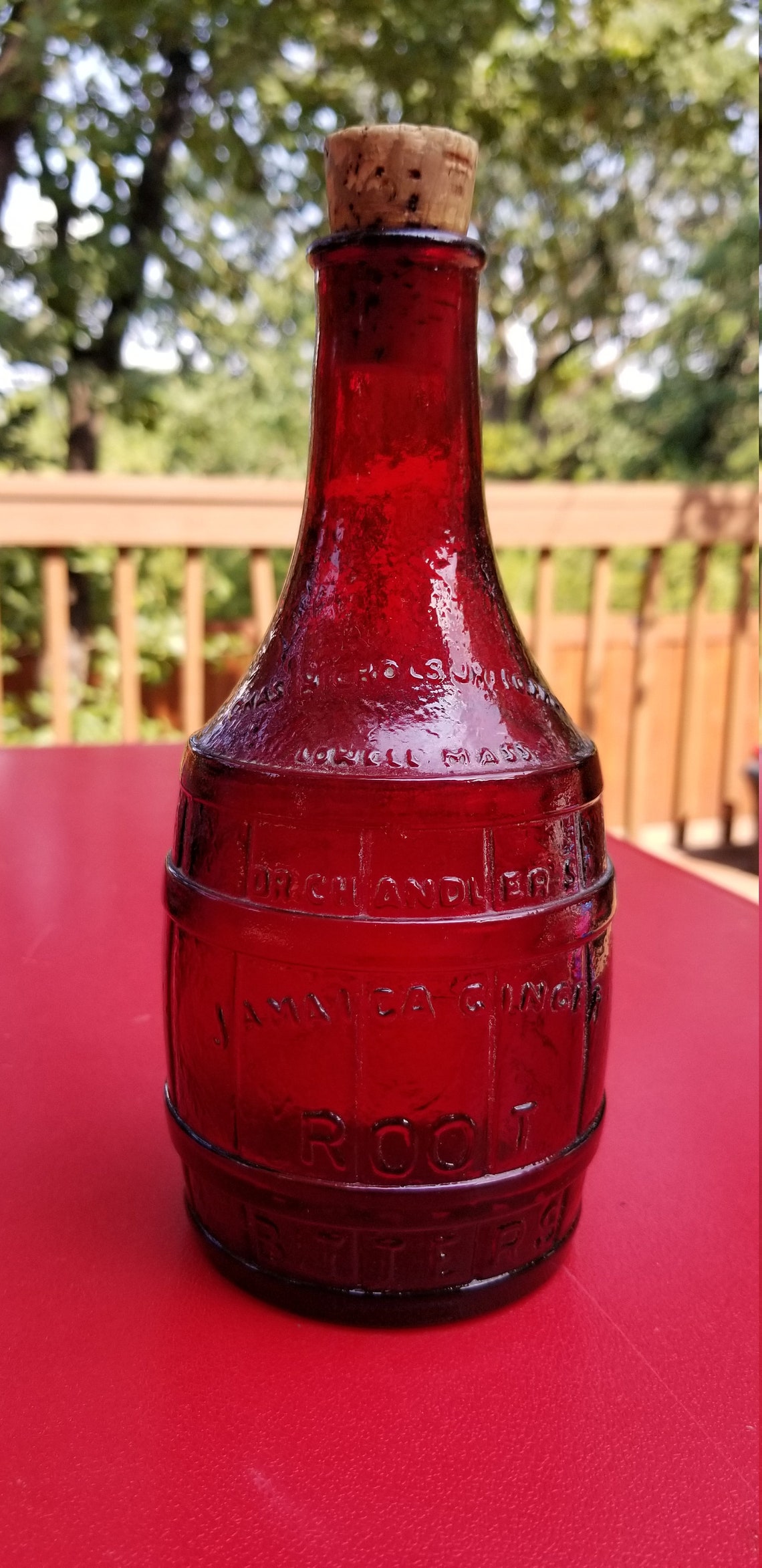 Vintage Wheaton Dr Chandler's Jamaica Ginger Root Bitters Etsy