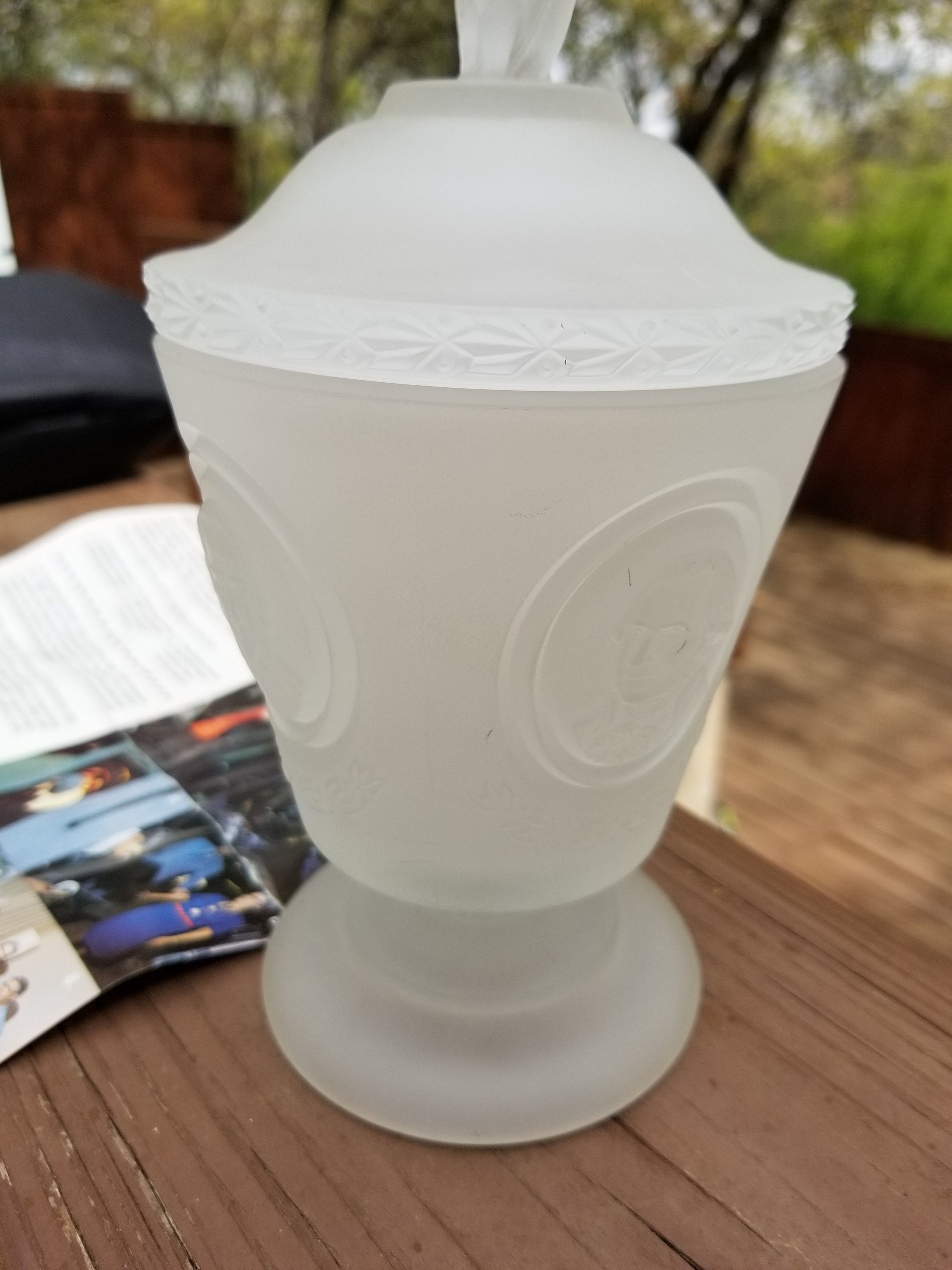 Vtg FENTON Bicentennial disciples of Democracy Etsy