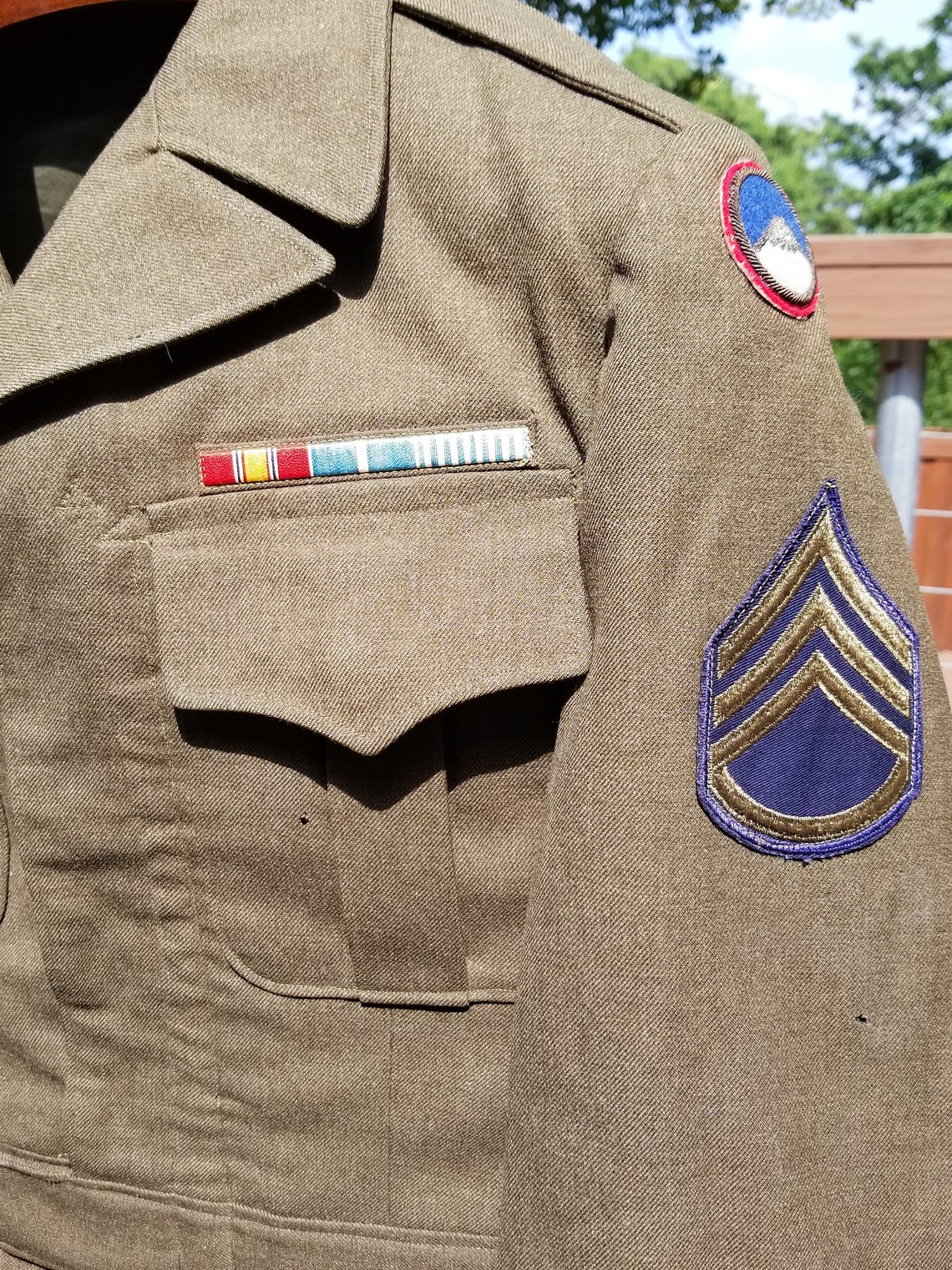 1950's KOREAN WAR Army Staff Sergeant Ike Uniform w | Etsy