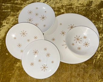 Vintage Star Glow Royal China. Sold separately.