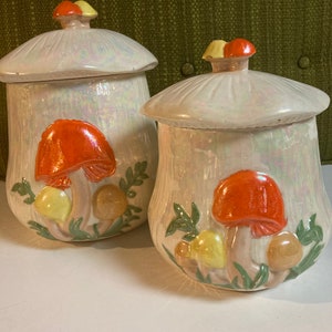 Vintage Pilzbehälter