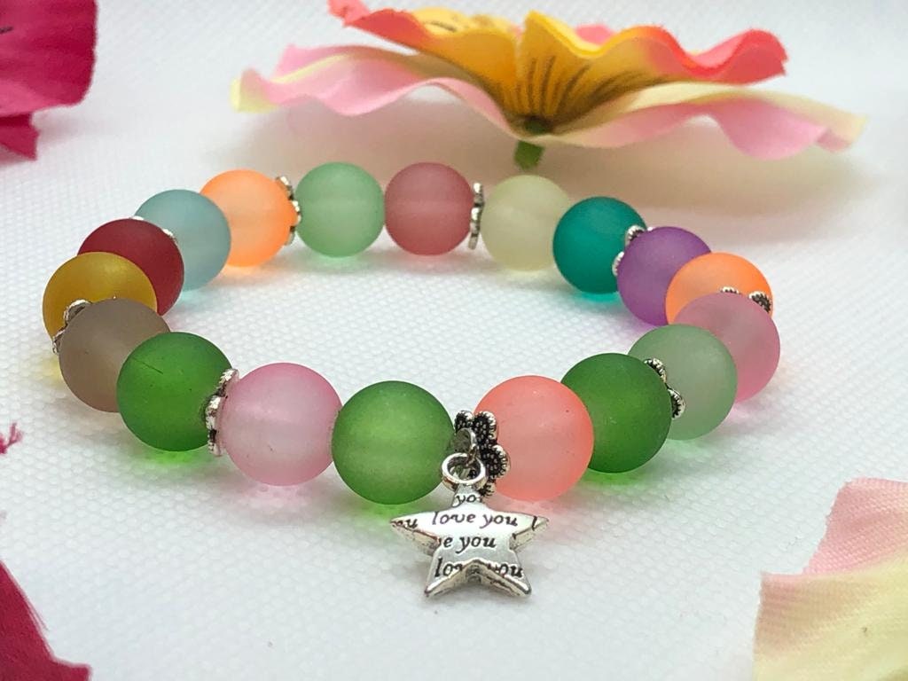 Candy Charm Bracelet Etsy