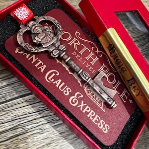 Santa's Magic Key - Christmas Eve Tradition - Magical Copper Key - Unique Holiday Gift