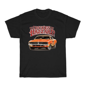 The Dukes of Hazzard Movie Logo Men&#39;s Black T-Shirt Size S to 5XL