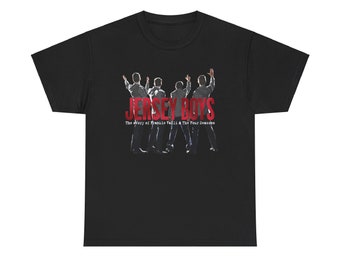 Jersey Boys Broadway Musical Show Logo Men&#39;s Black Navy T-Shirt Size S to 5XL