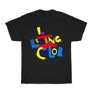 In Living Color 90&#39;s Comedy TV Show masculino branco marinho preto camiseta tamanho S a 5XL