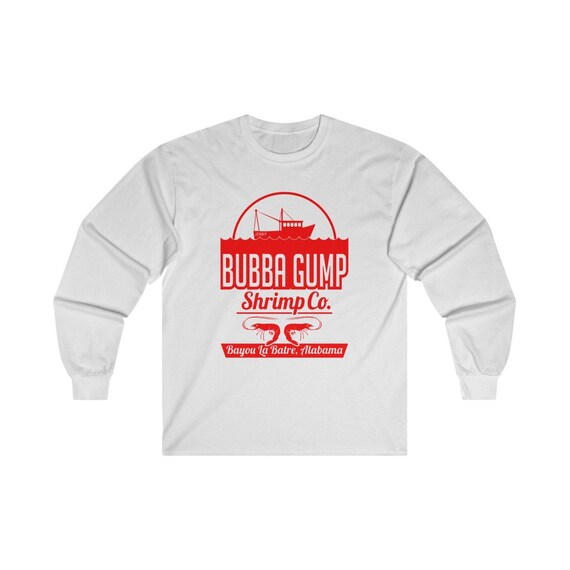 Bubba Gump Shrimp Co. Long Sleeve T-shirt - Forest Gump Movie - Etsy