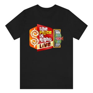The Price is Right Live TV Show Logo Men&#39;s Navy Gray Black T-Shirt Size S to 5XL