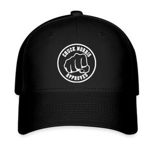 Gorra de béisbol negra con símbolo de karate de Chuck Norris para hombre, talla adulta
