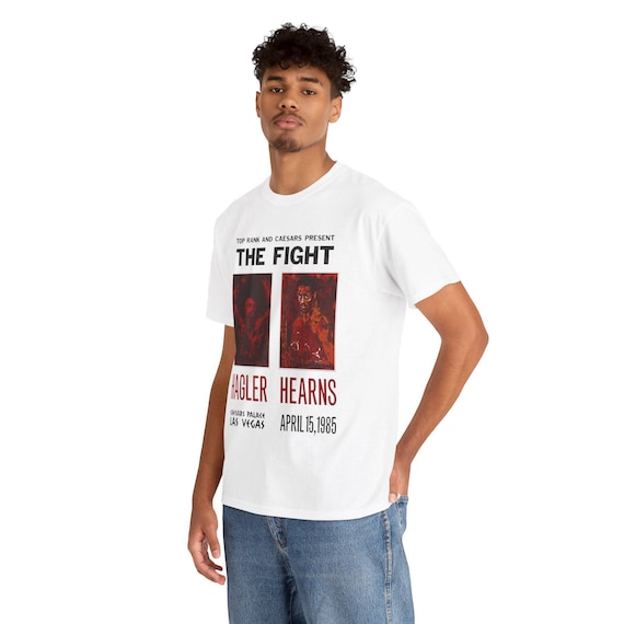 T-shirt Marvin Hagler - Hommage Au Légende De La Boxe - 100% Coton - Du S Au 5XL