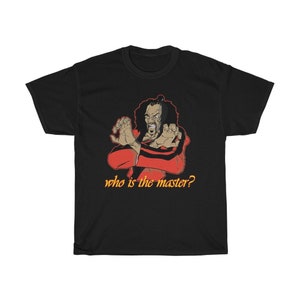 The Last Dragon Sho Nuff Who is The Master Men&#39;s Black Grey Navy T-Shirt Size S to 5XL