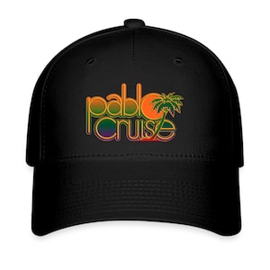 Pablo Cruise Stepbrothers Step Brothers Logo Herren schwarze Baseballkappe Erwachsenengröße
