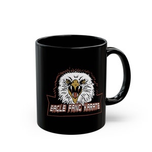 Cobra Kai Eagle Fang Karate 11oz Black Mug