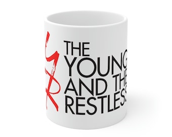 The Young and The Restless Popular TV Show 11oz White Mug