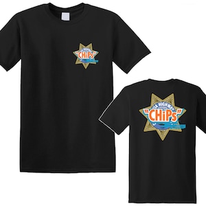 Chips Police Movie California Highway Patrol Symbol Men's Navy Gray