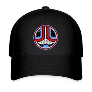 The Last Starfighter Logo Men's Black Baseball Cap Hat Adult Size