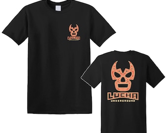 Lucha Libre Underground T-Shirt: Wrestling Legend Logo