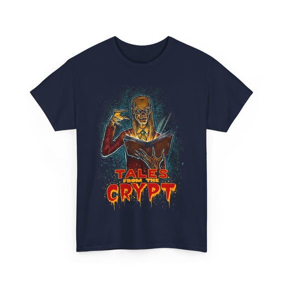 テイルズ・フロム・ザ・クリプトTシャツ：レトロホラーTV番組 - Etsy 日本