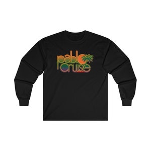 Pablo Cruise Stepbrothers Step Brothers Men's White Navy Black Long Sleeve T-Shirt Size S to 2XL