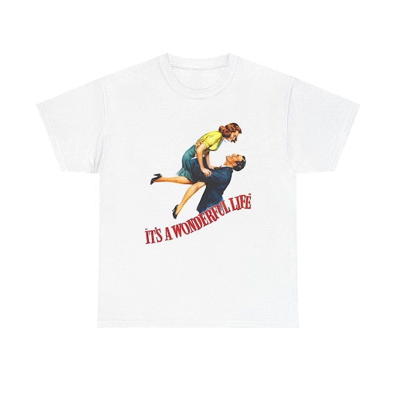 映画『素晴らしき哉、人生！』Tシャツ、レトロクラシックフィット 