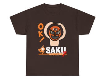 桜庭和志Tシャツ：日本のMMAレジェンド - ブラウン、ネイビー