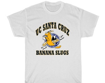 UC Santa Cruz Banana Slugs Logo Men&#39;s Black Navy Grey Red WhiteT-Shirt Size S to 5XL