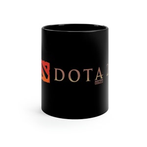 Dota 2 Heroe Logo 11oz Black Mug