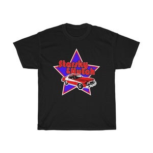 Starsky and Hutch Comedy TV Show Men&#39;s Black Grey T-Shirt Size S to 5XL