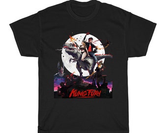 Kung Fury T-Shirt: Action Movie Graphic Tee