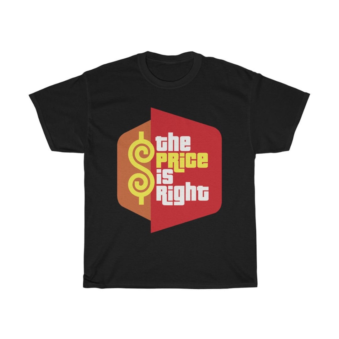 The Price is Right TV Show Men's Black Navy T-shirt Size S to 5xl - Etsy