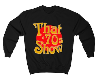 That '70s Show Sweatshirt: Retro TV Show Logo, Cotton-Blend