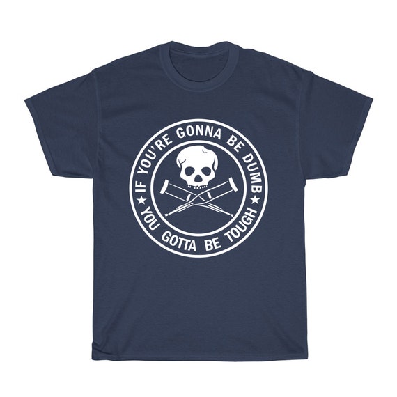 ◆BADBLOOD◆ Script Logo Slim T-Shirt Navy w-tee24-051 Blue Line K9 3D Logo T-Shirt V-Neck Women – Blue Line K9 Project