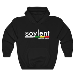 Soylent Green Corporation Logo Retro Movie Black Navy Hoodie Sweatshirt Size S to 5XL