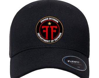 Fringe Division Fringe TV Series Show Men&#39;s Black Baseball Cap Hat Adult Size