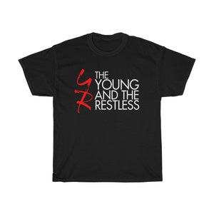 ヤング・アンド・ザ・レストレス TV ショー メンズ グレー ネイビー ブラック T シャツ サイズ S から 5XL