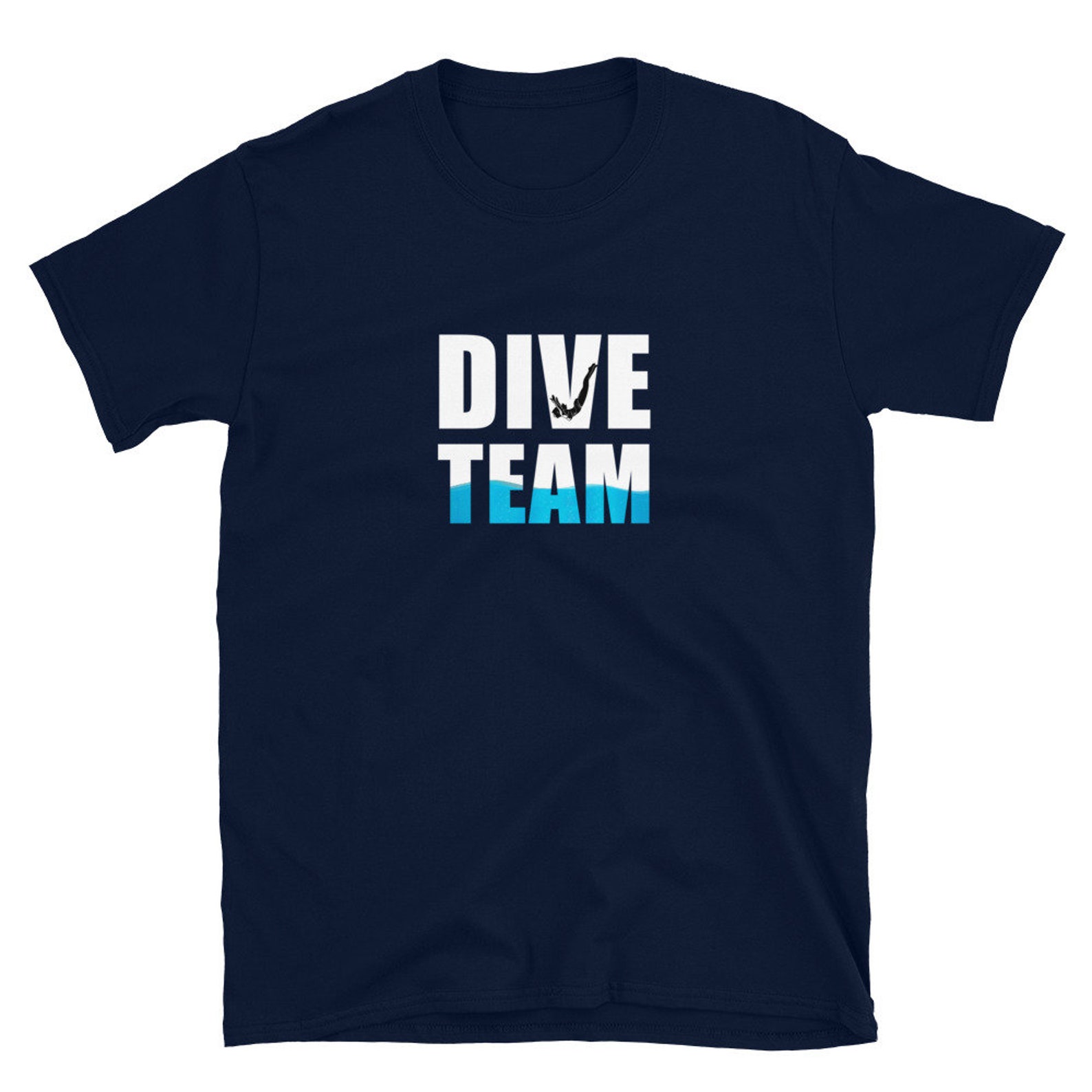 Dive Swim Team TShirt Etsy