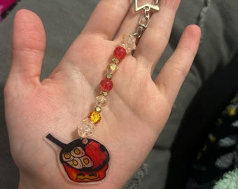 Calcifer Keychain