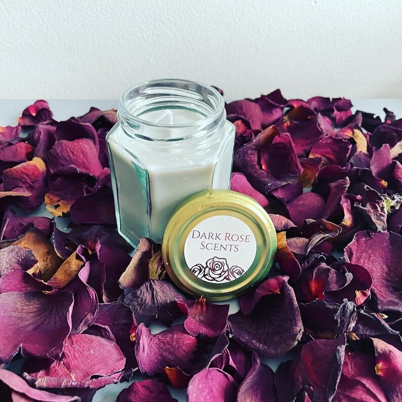 Hexagon Glass Candle
