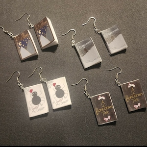 TMA Leitner Inspired Book Earrings