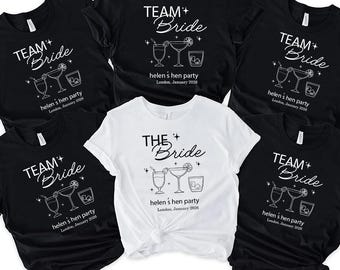Camisetas personalizadas para despedida de soltera, camiseta del equipo de la novia, camiseta para despedida de soltera, camiseta para despedida de soltera, camiseta para despedida de soltera, Wed01